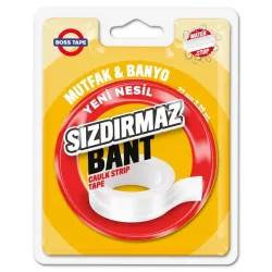 RUBAN ADHÉSIF CUISINE ET SALLE DE BAIN BLANC 2,2CMX3,35M