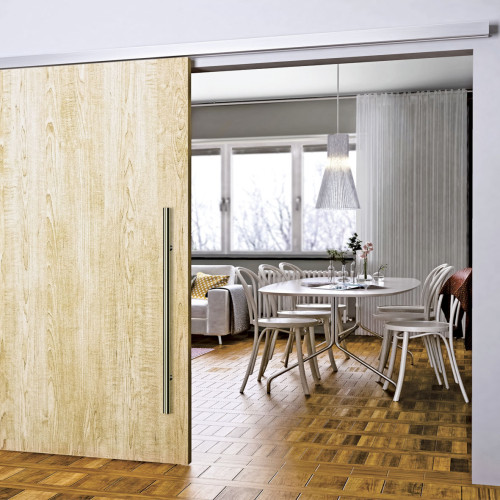 KIT COULISSE POUR PORTE APPARANT 80KG IMP