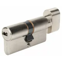 CYLINDRE  A BOUTON 70mm(30-40) H/S 3 CLE SPECIAL SATINE SPAIN