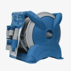 ENROULEUR TUYAU 20M +KIT ARROSAGE 4PIECES ADEGSO