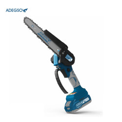 SCIE À CHAÎNE BRUSHLESS 150 mm SANS FIL – 2 BAT 21V ADEGSO