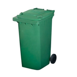 POUBELLE 120L 2ROUES VERT POUBELLE 120L 2ROUES VERT