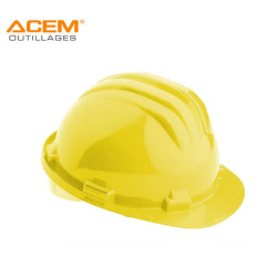CASQUE DE CHANTIER JAUNE ACEM