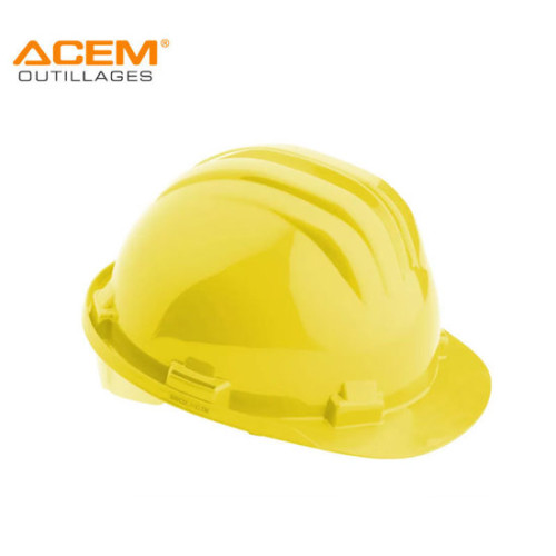 CASQUE DE CHANTIER JAUNE ACEM