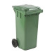 POUBELLE 240L 2ROUES VERT