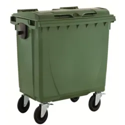 POUBELLE 770L 4 ROUES VERT POUBELLE 770L 4 ROUES VERT
