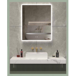 MIROIR LED ZEN 60 × 80 cm MIROIR LED ZEN 60 × 80 cm